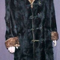 E.O.F. Approved: 1800s Adirondack Black Bear and Brown Buffalo Coat