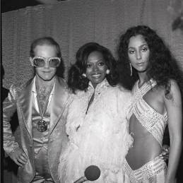 women of the Eye cher and diana ross with elton john