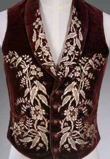 Menswear French Vest circa 1700s
