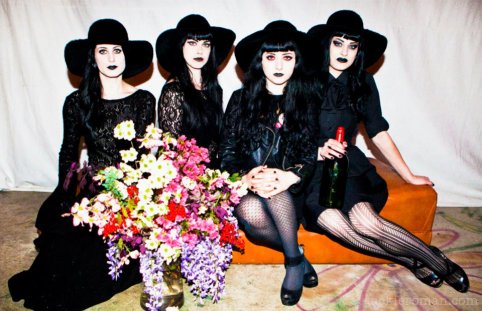teen witches funeral party