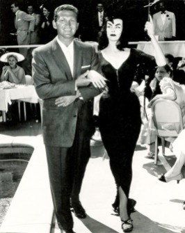 Mac Crim (Kim Novak’s boyfriend ) and Vampira c. 1950’s