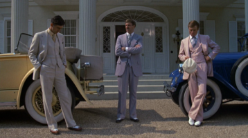 robert redford - the men of great gatsby- 1974- pink suit