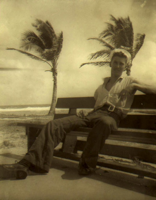 EOF Vintage Menswear- Summer Style - 1940s- Paradise Away- Sailor and Palms