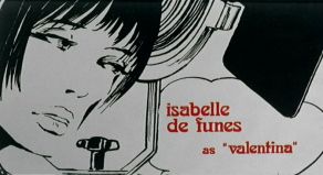 isabelle de funes as valentina- baba yaga 1973