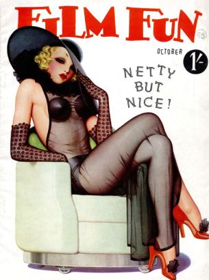 1940s Pin Up- Netty But Nice- Film Fun- The Eye of Faith Vintage- Hollywood Babylon Inspirations