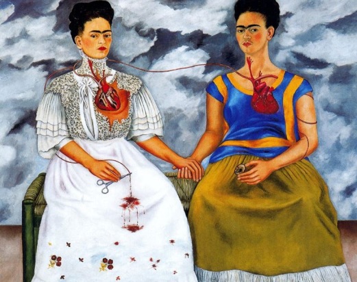 Frida Kahlo- The Two Fridas - 1939