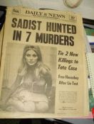 DING DONG CHARLES MANSON IS DEAD- THE EYE OF FAITH VINTAGE BLOG - HEADLINES 7