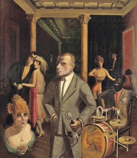 PARTY PEOPLE- THE EYE OF FAITH VINTAGE STYLE BLOG-Otto Dix (German Expressionist painter, 1891-1969) To Beauty 1922 (Okay, okay, I know there is no dog here, but it is one of my favorite