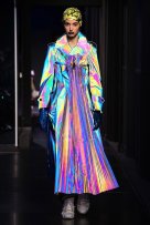 The Eye of Faith Vintage Blog Shop - Style Inspiration - Retro Future 90s Fashion- Maison Margiel Couture AW 2018- Hologram Trench
